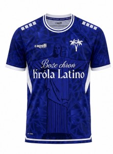 Koszulka sportowa Boże Chroń Króla Latino 