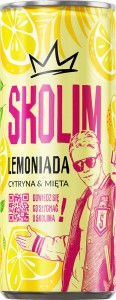 SKOLIM Lemoniada — Cytryna & Mięta —24szt x 250 ml